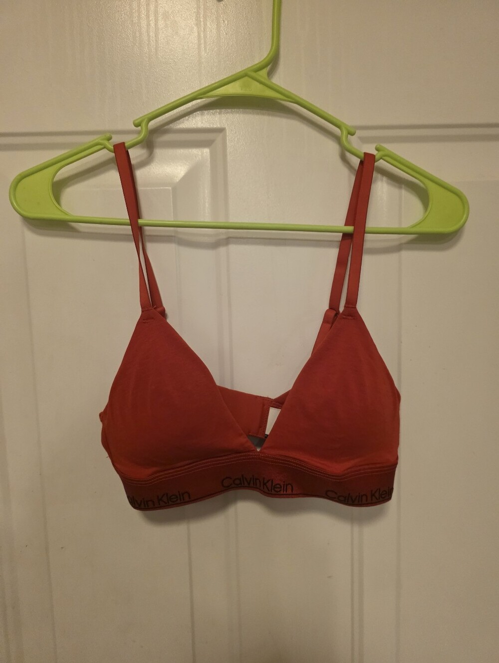 Calvin Klein Icon Cotton Modal Metallic Lightly Lined Triangle Bralette